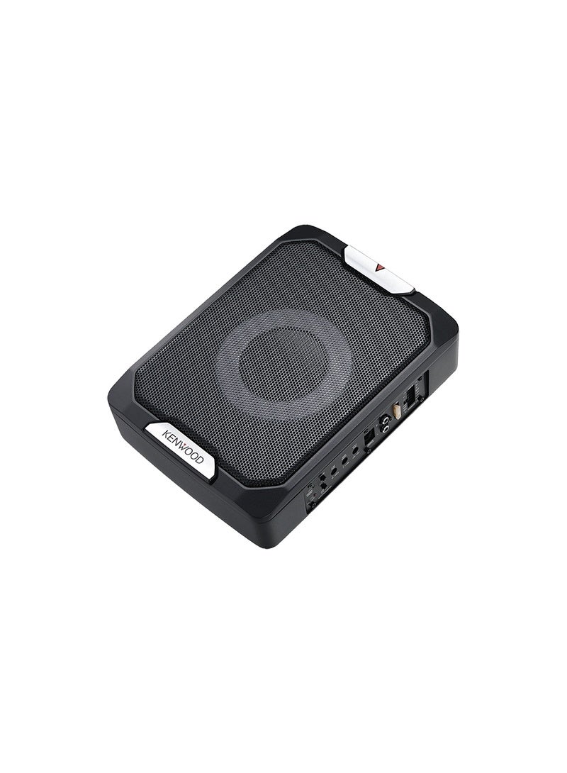 Kenwood KSC-PSW88 8-Inch Powered Car Subwoofer | 700W Max Power | Slim Active Under-Seat Subwoofer - Image 1